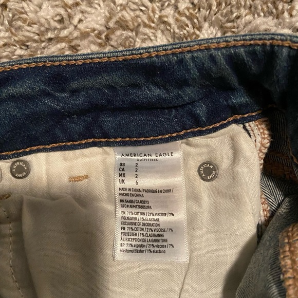 american eagle ne(x)t level high rise shortie - Picture 3 of 4